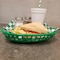 Tablecraft Classic Oval Basket, Green, PK12 1074G - alternate 5