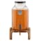 Tablecraft Glass Beverage Dispenser Stand, Acacia 10757 - alternate 2