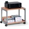Durable Office Products Multi-Functional 2 Shelf Trolley, Beechw 3710124 - alternate 2