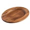 Tablecraft Acacia Wood Underliner for Oval Skillet 10764 - alternate 1