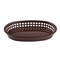 Tablecraft Chicago Platter Basket, Brown, PK12 1076BR - alternate 8