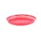Tablecraft Texas, Platter Basket, Oval, Plstc, Red, PK12 1086R - alternate 4