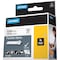 Dymo Label Tape Cartridge, Black/White, Labels/Roll: Continuous 18488 - alternate 4