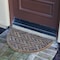 Rubber-Cal "Caspian Sea" Outdoor Half Round Scraper Doormat, 18 by 30-Inch 10-100-510 - alternate 4