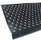 Rubber-Cal "Coin-Grip" Non-Slip Rubber Tread Stair Mats, Black, PK6 10-104-009-6PK - alternate 5