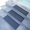 Rubber-Cal "Coin-Grip" Non-Slip Rubber Tread Stair Mats, Black, PK6 10-104-009-6PK - alternate 4