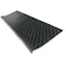 Rubber-Cal "Diamond-Plate" Non-Slip Rubber Tread Stair Mats, Black, PK6 10-104-010-6PK - alternate 1