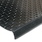 Rubber-Cal "Diamond-Plate" Non-Slip Rubber Tread Stair Mats, Black, PK6 10-104-010-6PK - alternate 2
