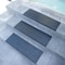 Rubber-Cal "Diamond-Plate" Non-Slip Rubber Tread Stair Mats, Black, PK6 10-104-010-6PK - alternate 3