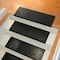 Rubber-Cal "Diamond-Plate" Non-Slip Rubber Tread Stair Mats, Black, PK6 10-104-010-6PK - alternate 4