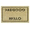 Rubber-Cal "Hello, Welcome Goodbye" Funny Doormat, 18 x 30-Inch 10-106-025 - alternate 1