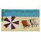 Rubber-Cal "Living for the Weekend" Beach Doormat, 18 by 30-Inch 10-106-029 - alternate 1