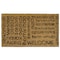 Rubber-Cal Rubber Cal "In Any Language It Is Still a Welcome Mat!" Welcome Doormat, 18-InchX30-Inch 10-106-031 - alternate 1