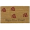 Rubber-Cal Doormat, Brown, 18 in W x 30 in L 10-106-037 - alternate 1