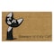 Rubber-Cal "Beware of Kitty Cat Doormat" Animal Doormats, 18 x 30-Inch 10-106-038 - alternate 1