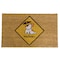 Rubber-Cal "Beware of Dog Doormats" Dog Welcome Mat, 18 x 30-Inch 10-106-042 - alternate 1