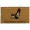 Rubber-Cal "Welcome & Please Remove Your Shoes" Decorative Welcome Mats, 18 x 30-Inch 10-106-046 - alternate 1