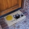 Rubber-Cal "Modern Decor Door Mat Kit" - 2 Modern Coco Coir Doormats - 18" x 30", PK2 10-108-013 - alternate 2