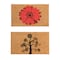 Rubber-Cal "Coir Home Doormats" - 2 Shoe Scraper Mats - 18" x 30", PK2 10-108-021 - alternate 1