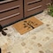Rubber-Cal "Coir Home Doormats" - 2 Shoe Scraper Mats - 18" x 30", PK2 10-108-021 - alternate 3