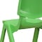 Flash Furniture Green Plastic Stackable School Chair with 10.5" Seat Height, PK10 10-YU-YCX-003-GREEN-GG - alternate 3
