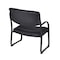 Regency Guest Chair, Series Crusoe Leather Black 1106BK - alternate 4