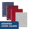 Roaring Spring Case of Stasher Notebooks, 11"x9", 100 sht, 1 Subject, Assorted covers, College Ruled W/Margin, PK24 11098cs - alternate 7