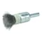 Weiler 1/2" Banded Crimped Wire End Brush .006" Steel Fill 11100 - alternate 2