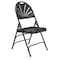 National Public Seating Folding Chair, Plastic, Black, PK4 1110 - alternate 6
