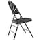 National Public Seating Folding Chair, Plastic, Black, PK4 1110 - alternate 5