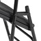 National Public Seating Folding Chair, Plastic, Black, PK4 1110 - alternate 4