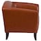 Flash Furniture Hercules Imperial Chair, 33-1/2 in W 31" L 29" H, Sloping, Leather Seat 111-1-CG-GG - alternate 2