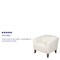 Flash Furniture Hercules Imperial Chair, 33-1/2 in W 31" L 29" H, Sloping, Leather Seat 111-1-WH-GG - alternate 8