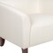 Flash Furniture Hercules Imperial Chair, 33-1/2 in W 31" L 29" H, Sloping, Leather Seat 111-1-WH-GG - alternate 7