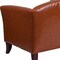 Flash Furniture Cognac Leather Loveseat, 29" x 29" 111-2-CG-GG - alternate 8