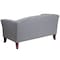 Flash Furniture Loveseat, 29" x 29", Upholstery Color: Gray 111-2-GY-GG - alternate 2
