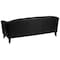 Flash Furniture Sofa, 29" x 29", Upholstery Color: Black 111-3-BK-GG - alternate 4