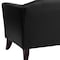 Flash Furniture Sofa, 29" x 29", Upholstery Color: Black 111-3-BK-GG - alternate 7