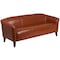 Flash Furniture Cognac Leather Sofa, 29" x 29" 111-3-CG-GG - alternate 5