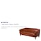 Flash Furniture Cognac Leather Sofa, 29" x 29" 111-3-CG-GG - alternate 6