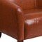 Flash Furniture Cognac Leather Sofa, 29" x 29" 111-3-CG-GG - alternate 7