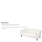 Flash Furniture Sofa, 29" x 29", Upholstery Color: White 111-3-WH-GG - alternate 7