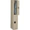 Tennsco Wardrobe Locker, 12 in W, 18 in D, 72 in H, (1) Wide, (2) Tier, Sand DTS-121836-ASD - alternate 2