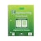 Roaring Spring Case of Engineering Wirebound Notebook, 8.5"x11", 80 sht/book, Green Tinted, Heavyweight Backer, PK24 11382CS - alternate 1