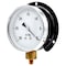 Pic Gauges Gauge, 4-1/2", 30/0 VAC, 1/4"LM, Back Flange, 6 in Dial, 1/4 in NPT Male Bottom Location 115D-454A - alternate 1