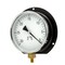 Pic Gauges 6 in Dial, 1/4 in NPT Male Bottom Location, Epoxy Coated Black Steel Case Material 115D-604A - alternate 1
