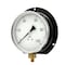 Pic Gauges 6 in Dial, 1/4 in NPT Male Bottom Location, Epoxy Coated Black Steel Case Material 115D-604E - alternate 1