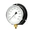 Pic Gauges 6 in Dial, 1/4 in NPT Male Bottom Location, Epoxy Coated Black Steel Case Material 115D-604I - alternate 1