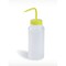 Bel-Art Bel-Art WM 500ml PE Wash Bottles: Yellow PP Cap, 53mm Closure, 6/PK F11626-0500 - alternate 1