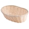 Tablecraft Handwoven, Oval Basket, Natural, PK12 1176W - alternate 6